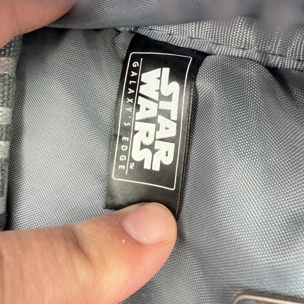 Star Wars Galaxys Edge Droid Depot Industrial Automaton Canvas Backpack Grey